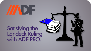landeck ruling and compliance with ADF pro triage solution
