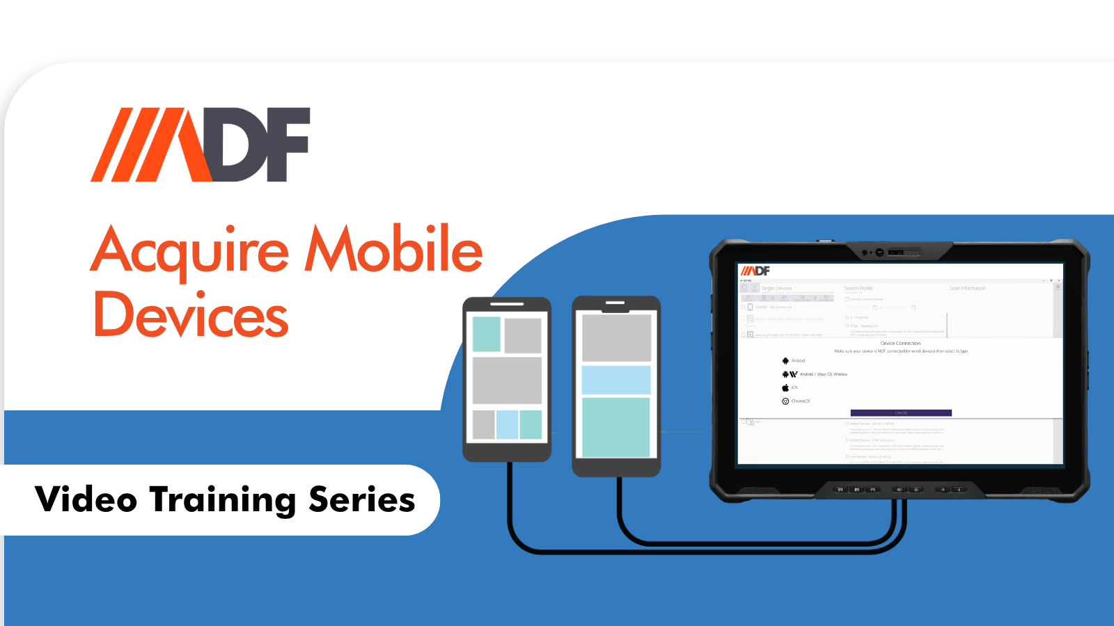 acquire mobile devices with adf pro and mdi