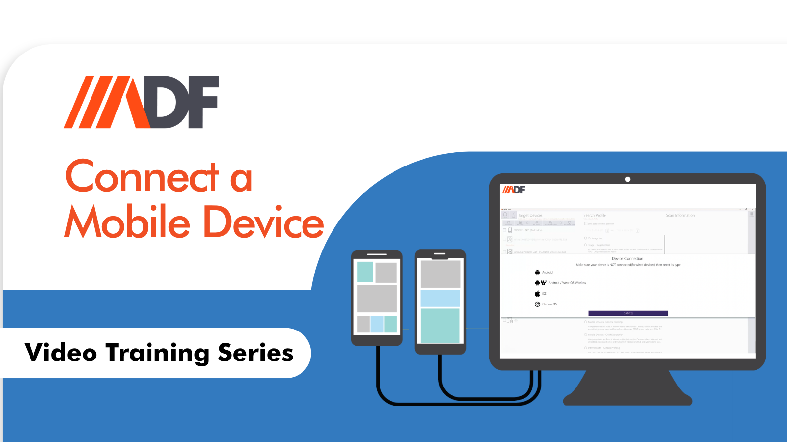 How to Connect a Mobile Device Using the Connection Wizard in ADF Pro and MDI