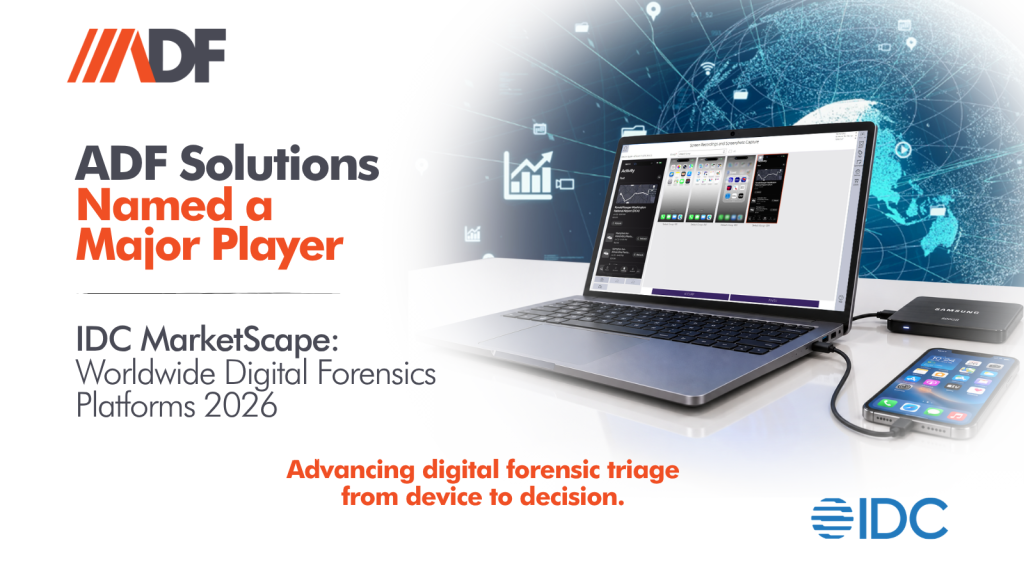 adf recognized as a major player in idc marketscape digital forensic vendor assessment 2026